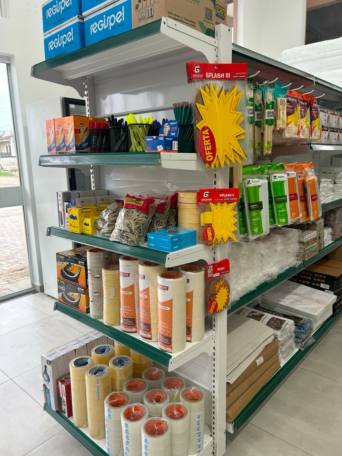 Fitas, etiquetas, elásticos e utilidades na Prime Pack em Itapoá